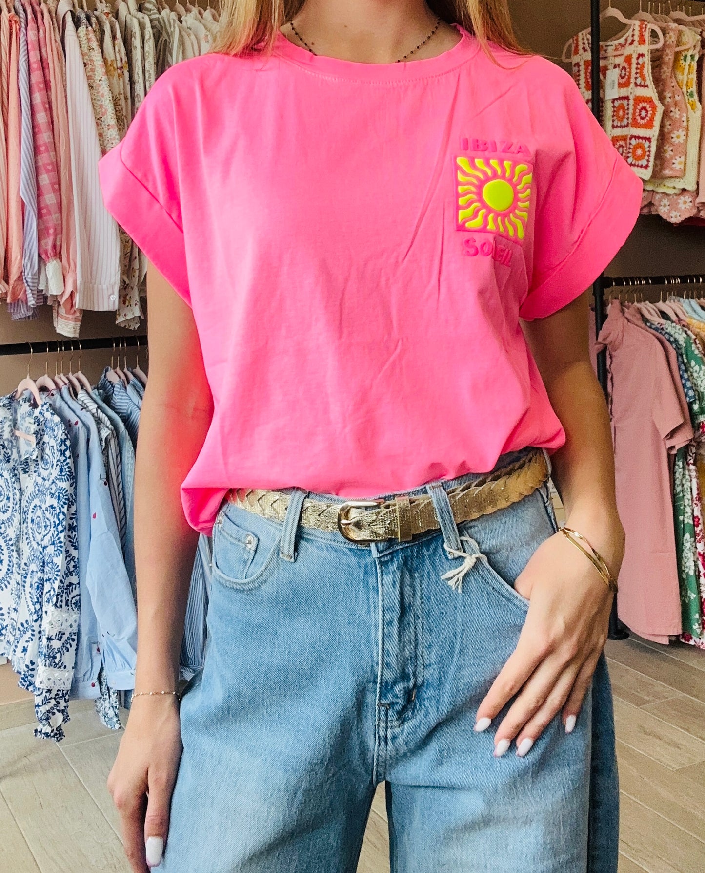Tee shirt Ibiza Rose