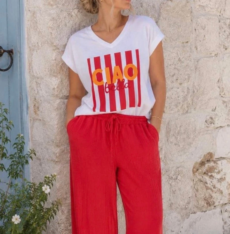 Tee shirt Ciao Rouge