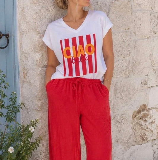 Tee shirt Ciao Rouge