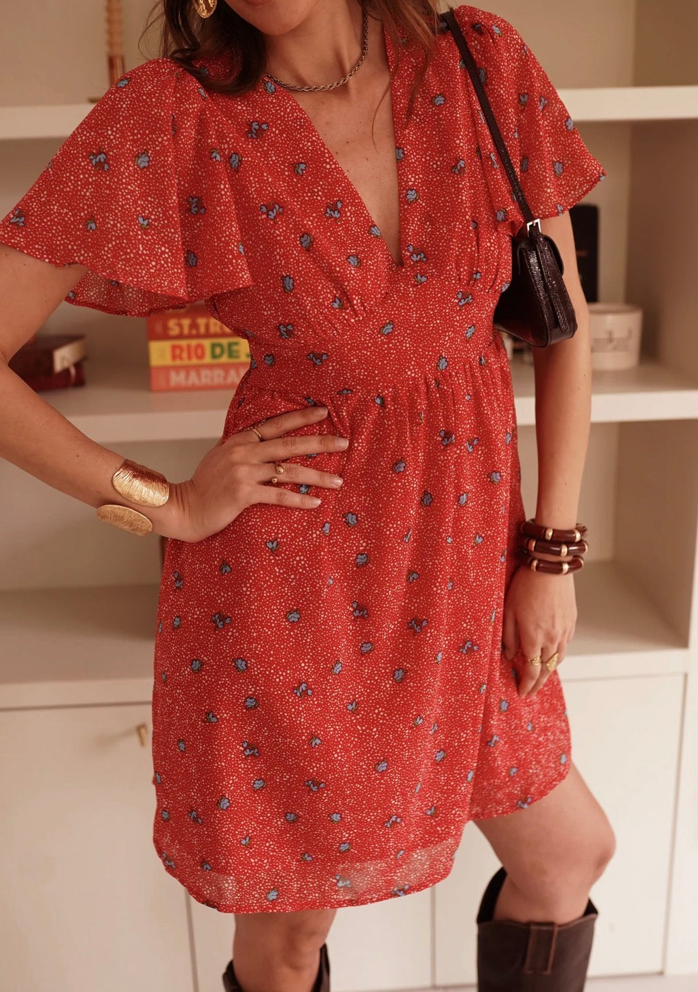 Robe Justy Rouge
