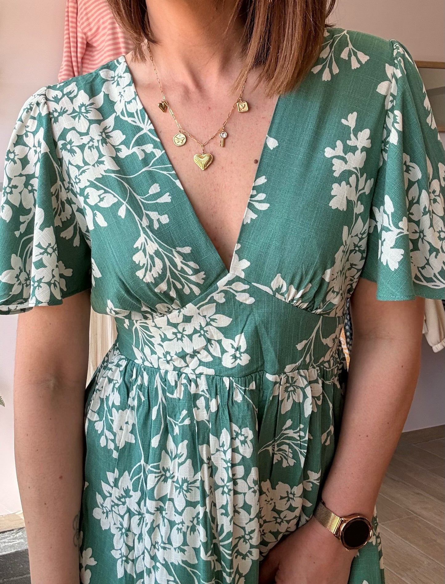 Robe Alia Vert