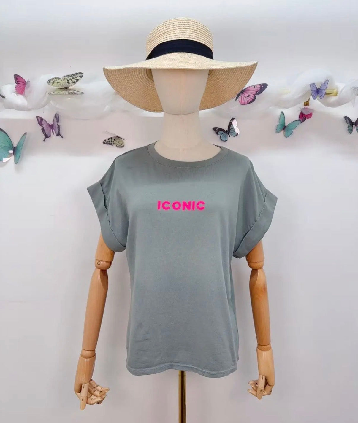 Tee Shirt Kaki ICONIC