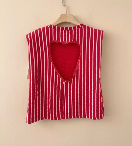 Tee shirt Rouge Coeur