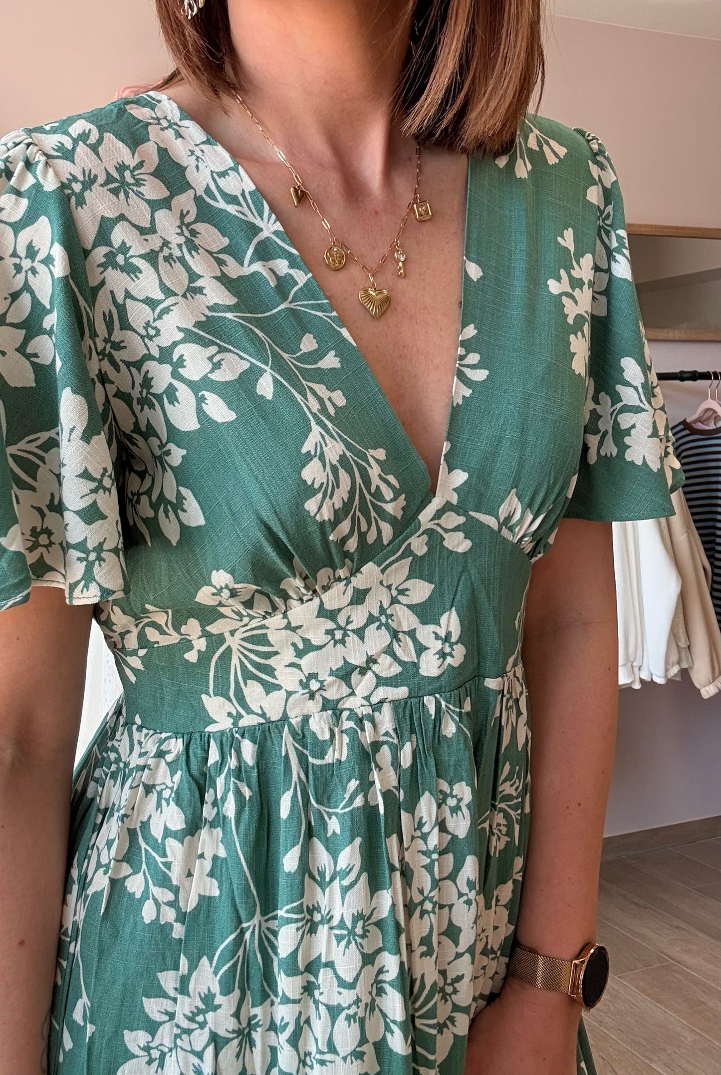 Robe Alia Vert