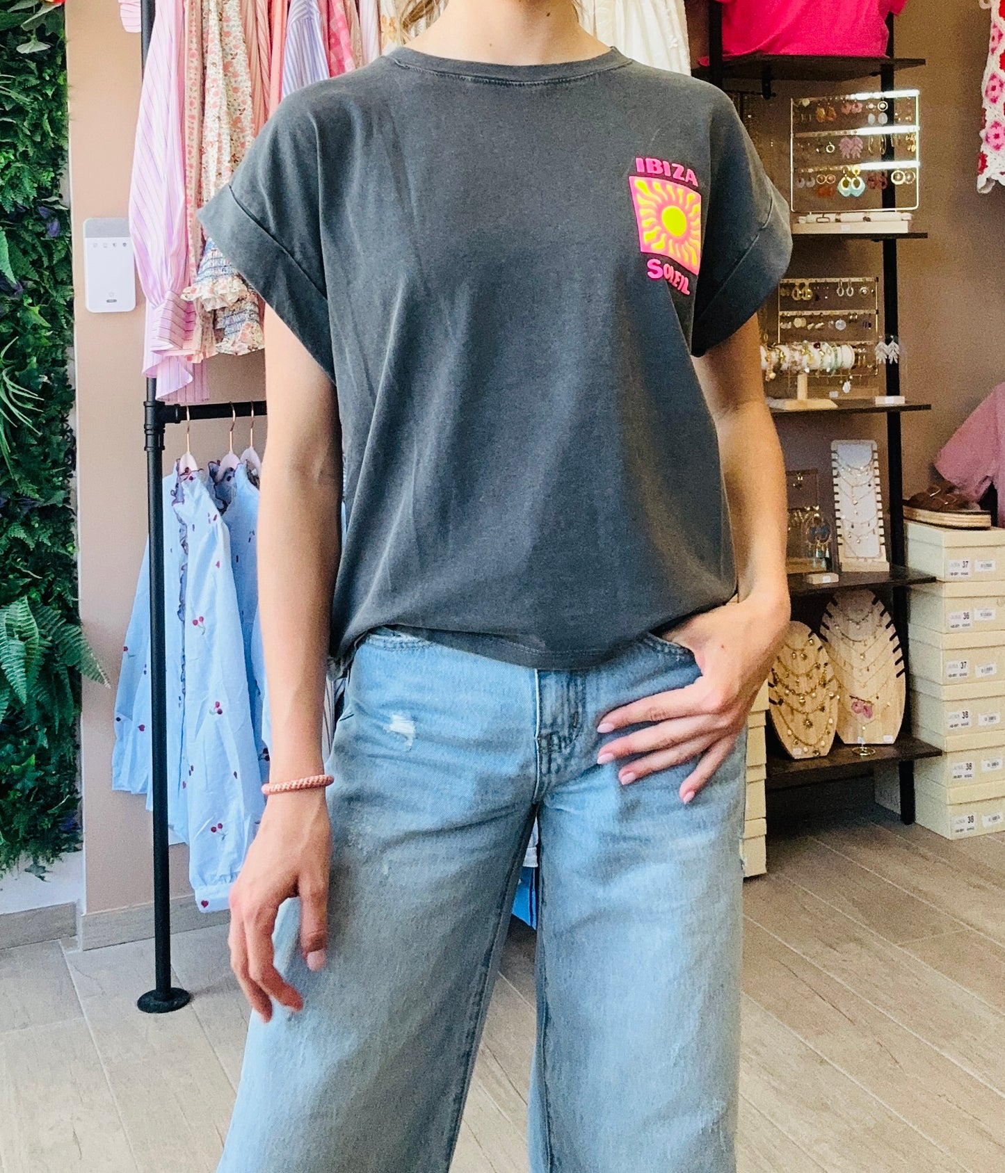 Tee shirt Ibiza Gris