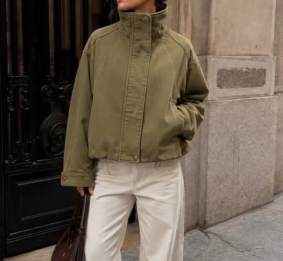 Veste Oversize Kaki