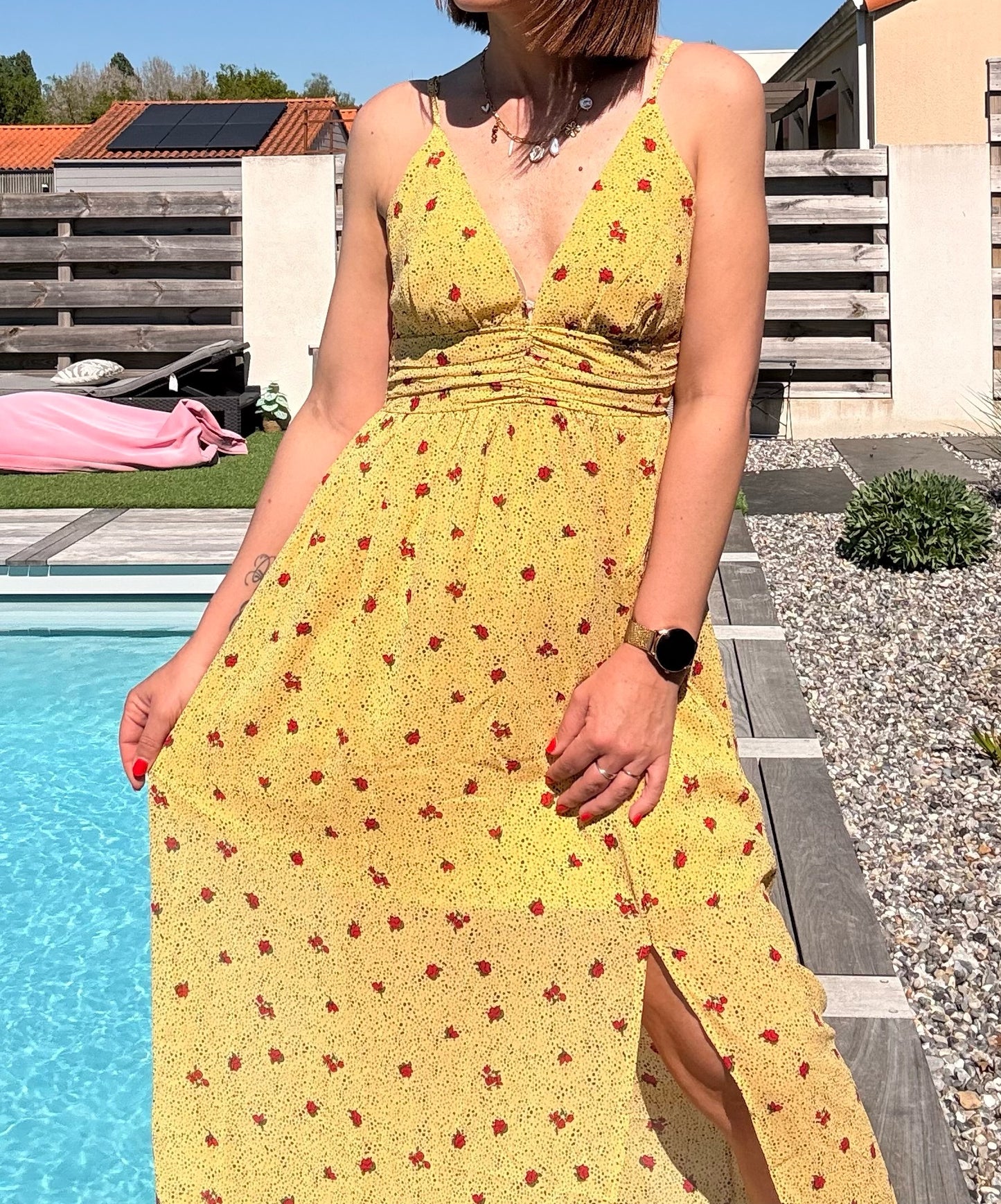 Robe Camilo Jaune