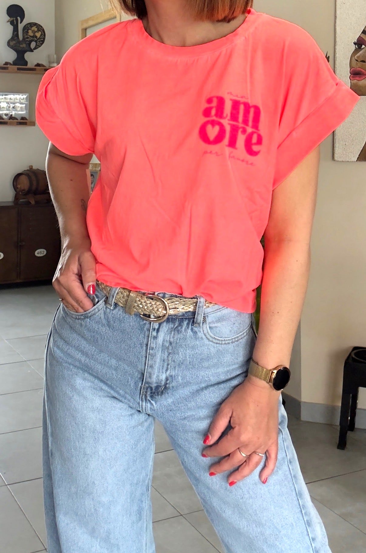Tee Shirt Corail AMORE