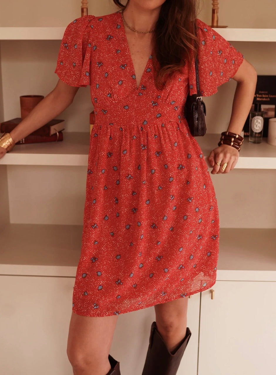 Robe Justy Rouge