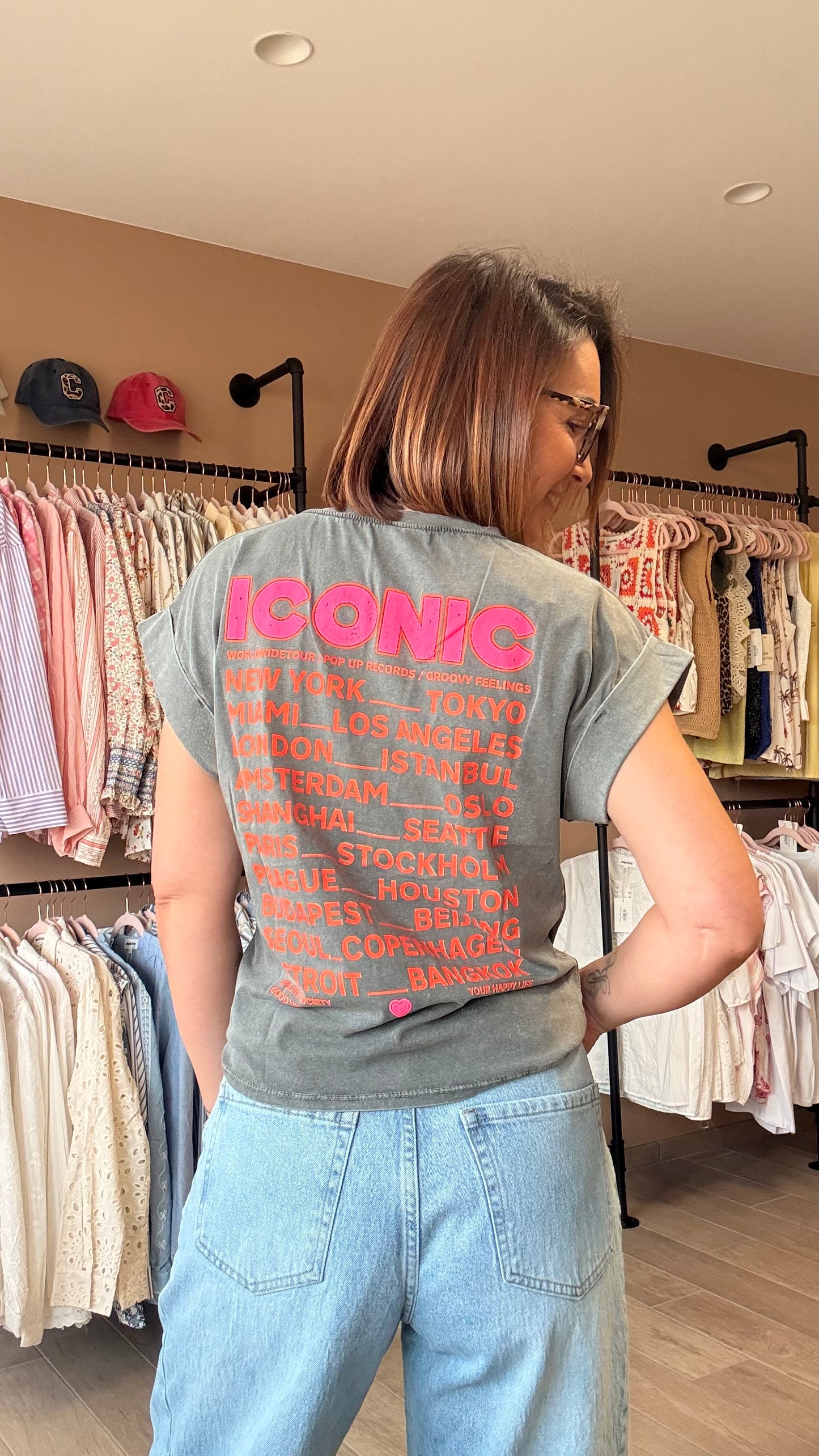 Tee Shirt Gris ICONIC
