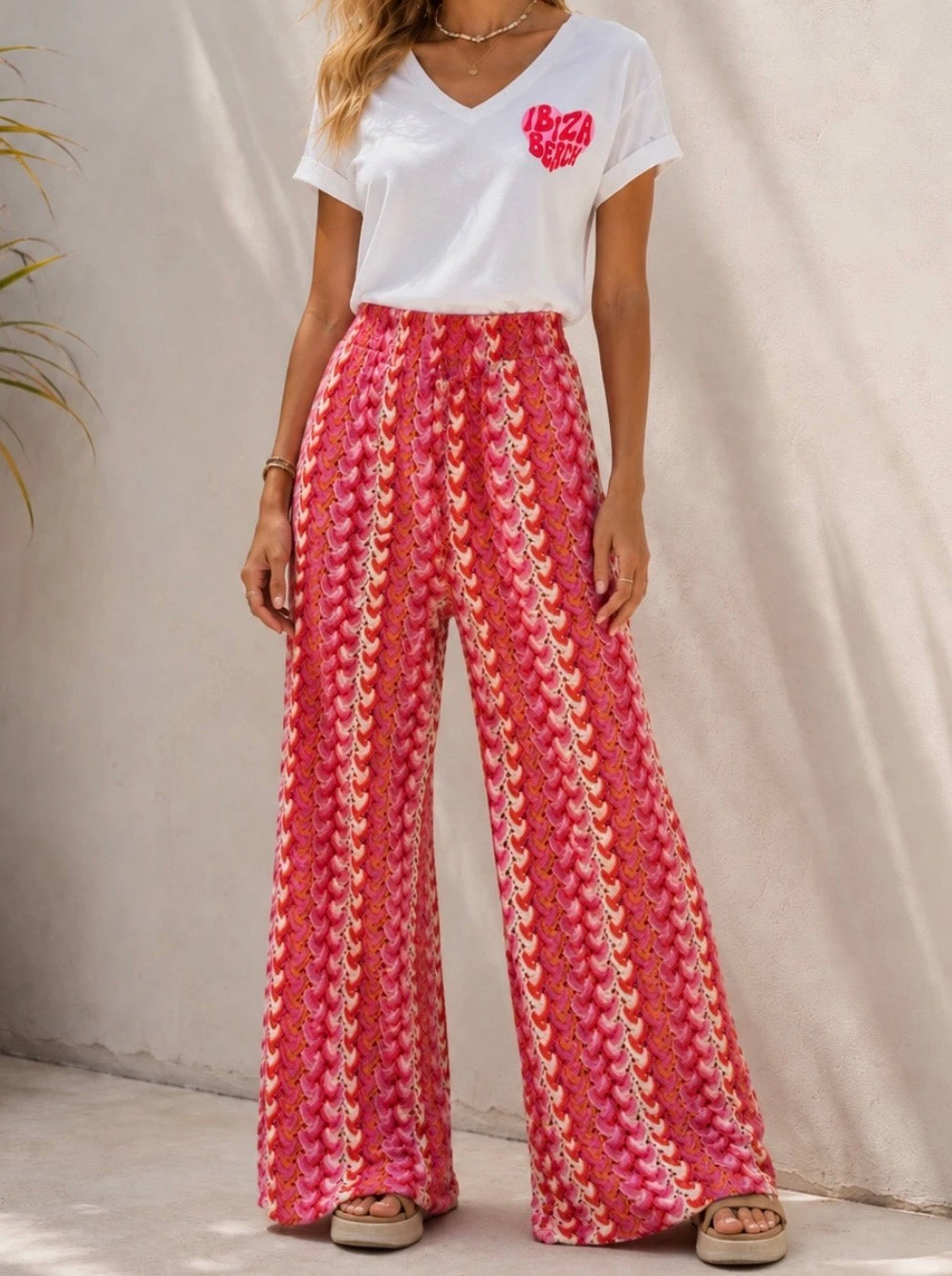 Pantalon Crochet Rose