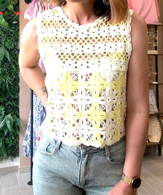 Top Elvianne Jaune