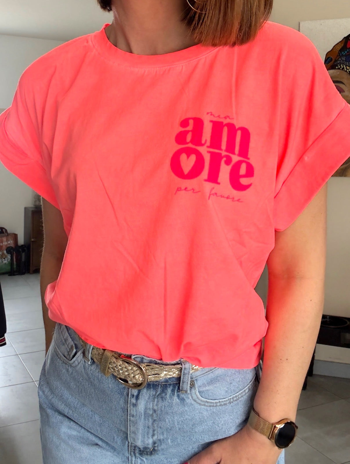 Tee Shirt Corail AMORE