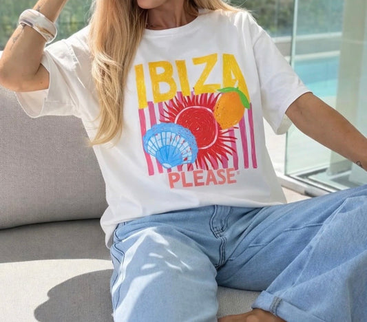 Tee Shirt Ibiza/Coquillage