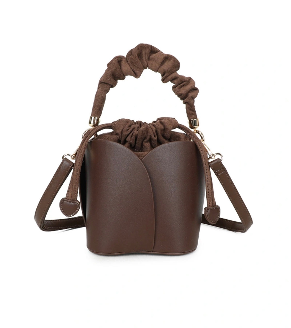 Sac à main Fleur Chocolat