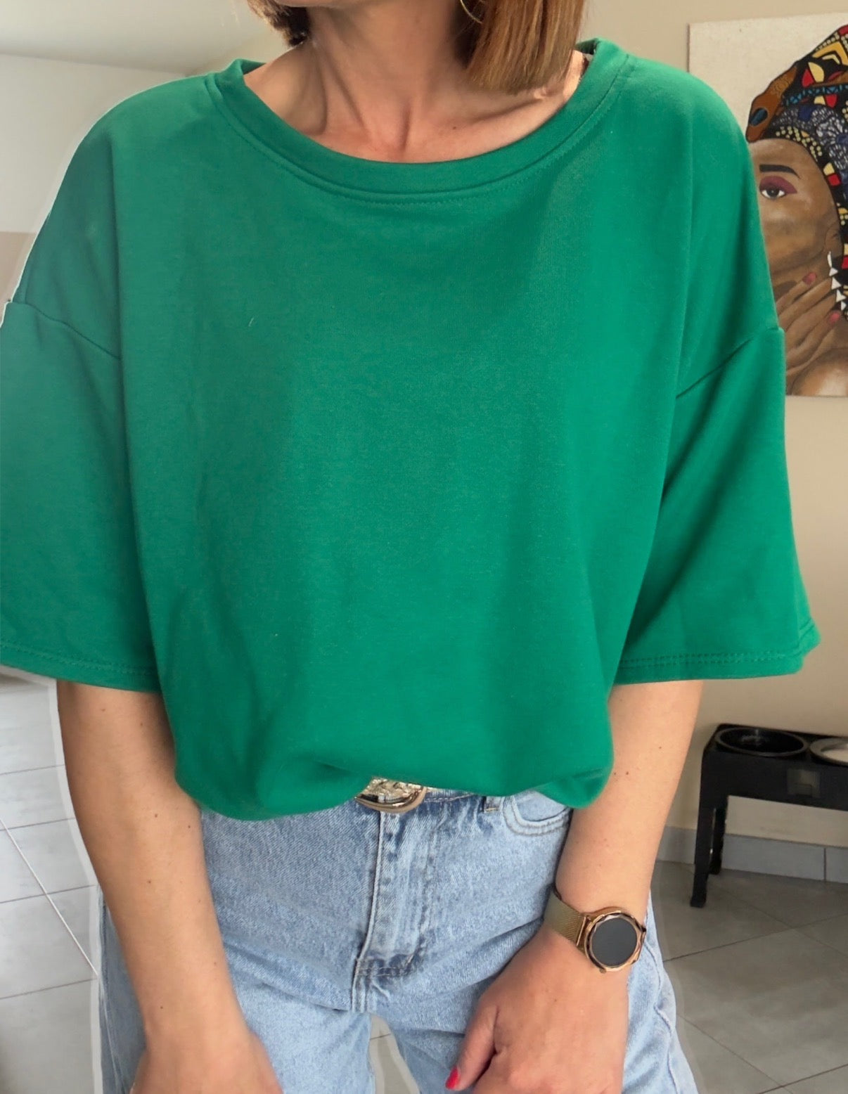 Tee Shirt Vert Matcha