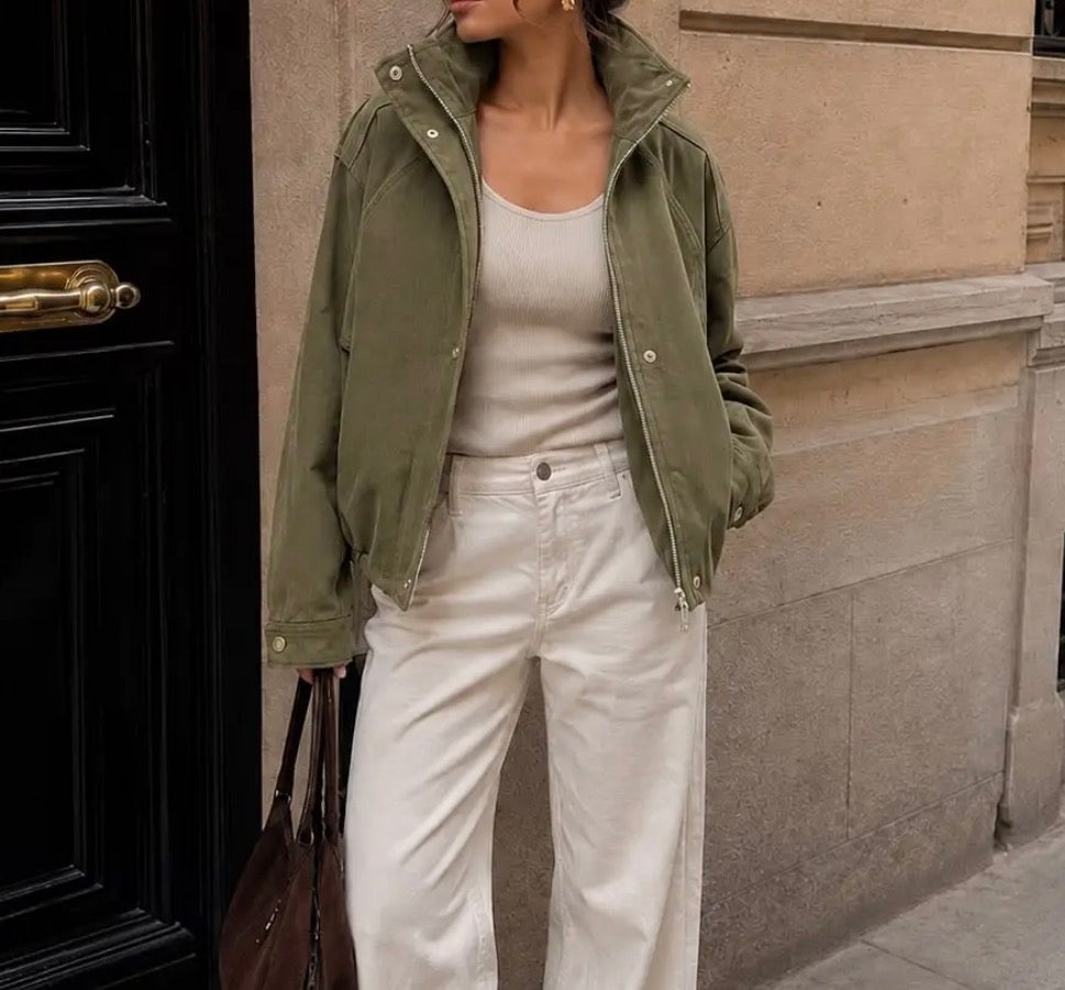 Veste Oversize Kaki