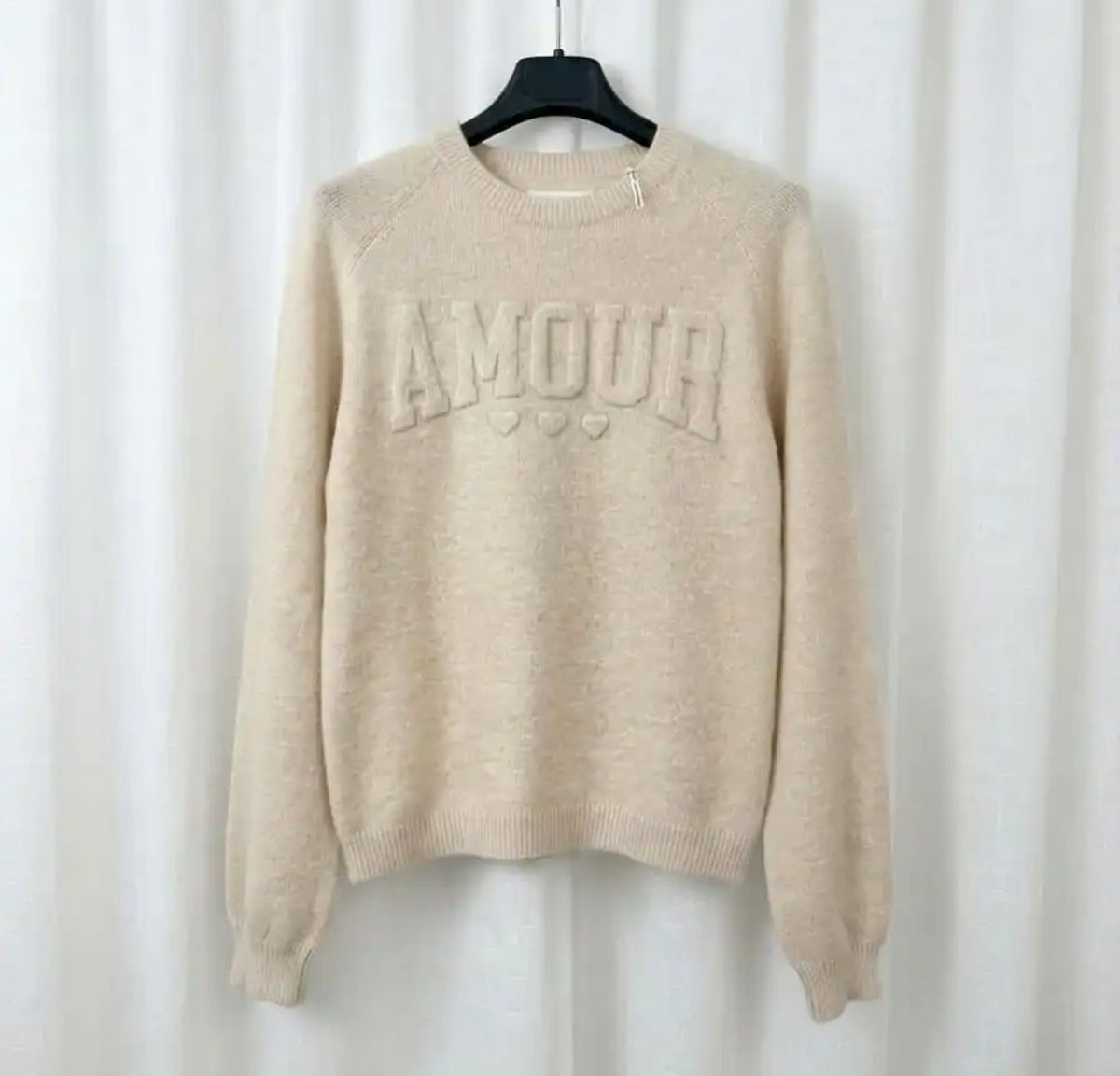 Pull Beige Amour