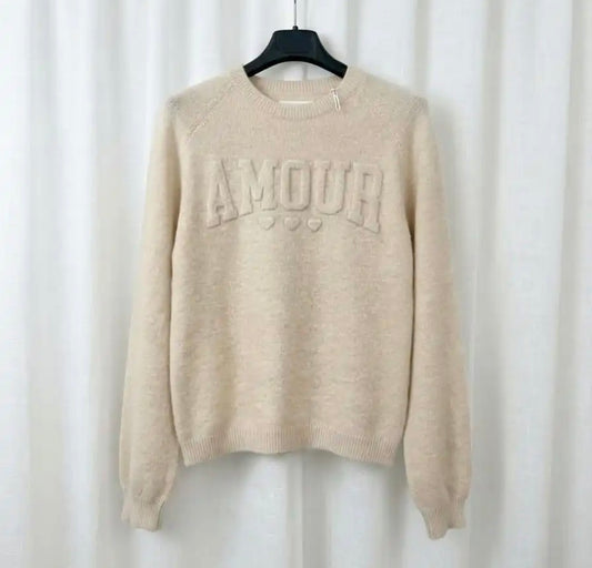 Pull Beige Amour