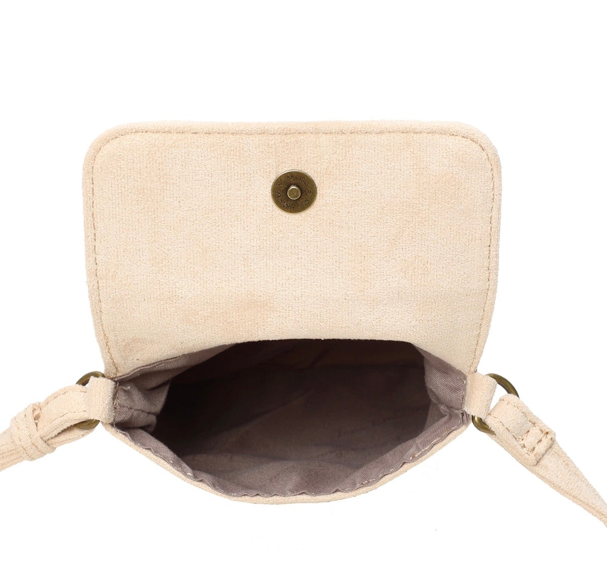 Pochette téléphone Beige