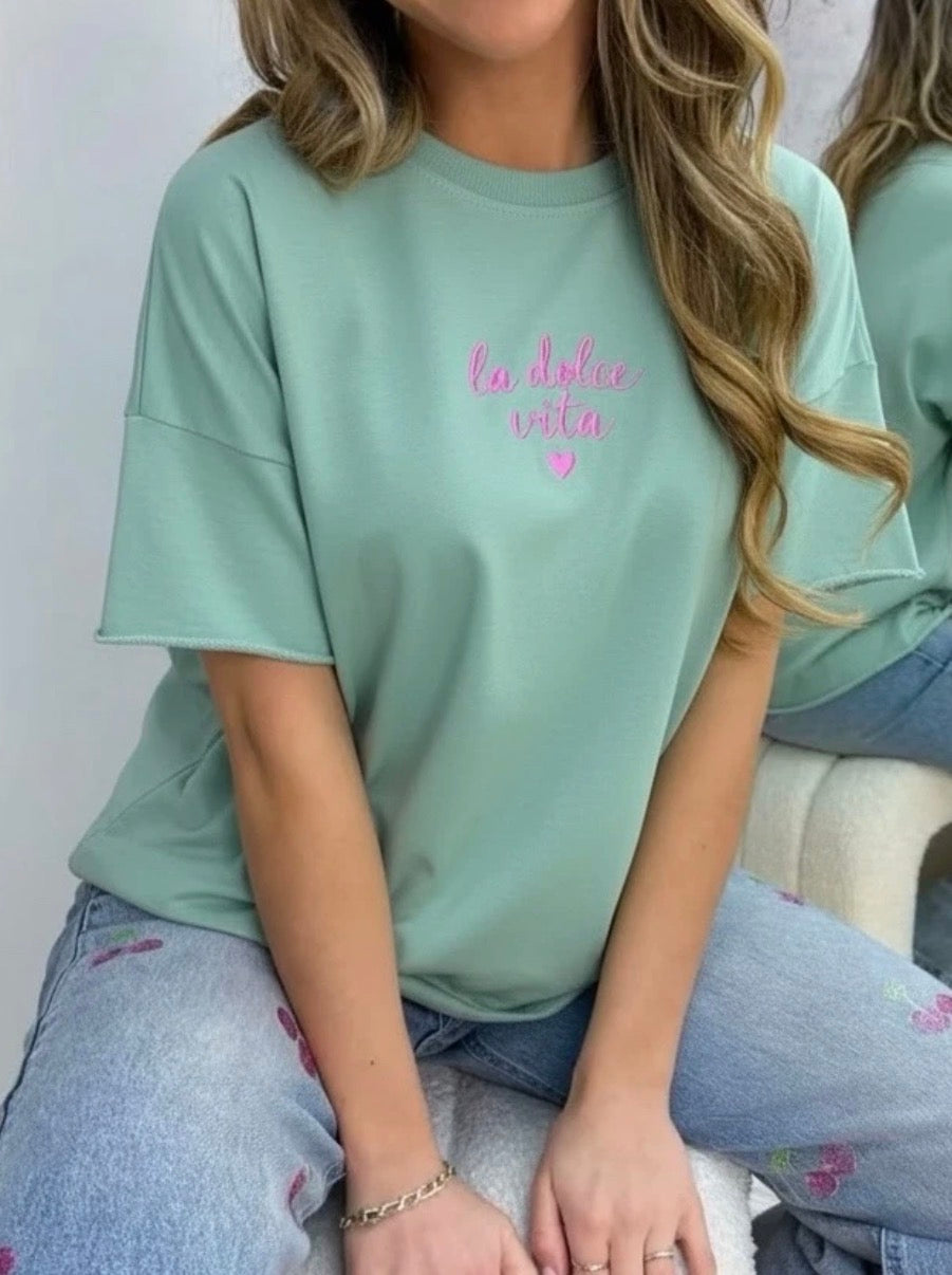 Tee shirt Dolce Vita Vert