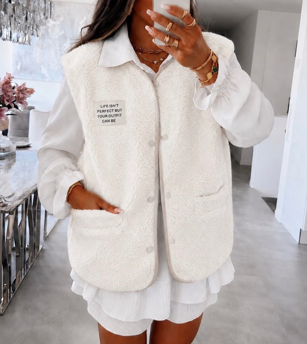 Gilet SM Blanc