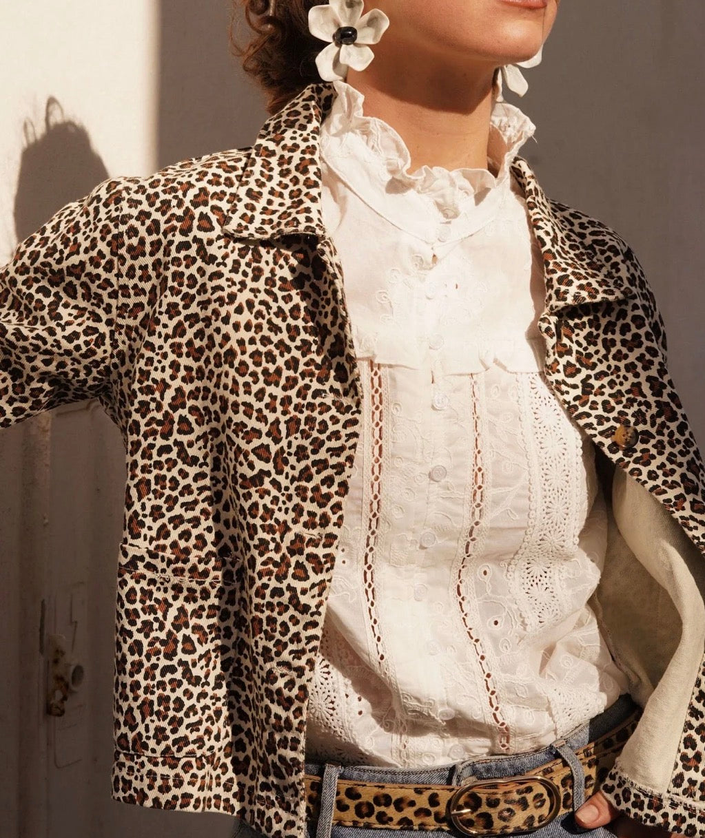 Veste Savanna Léopard