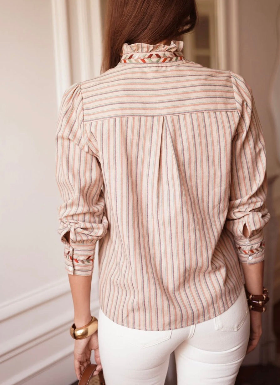 Chemise Esther Beige
