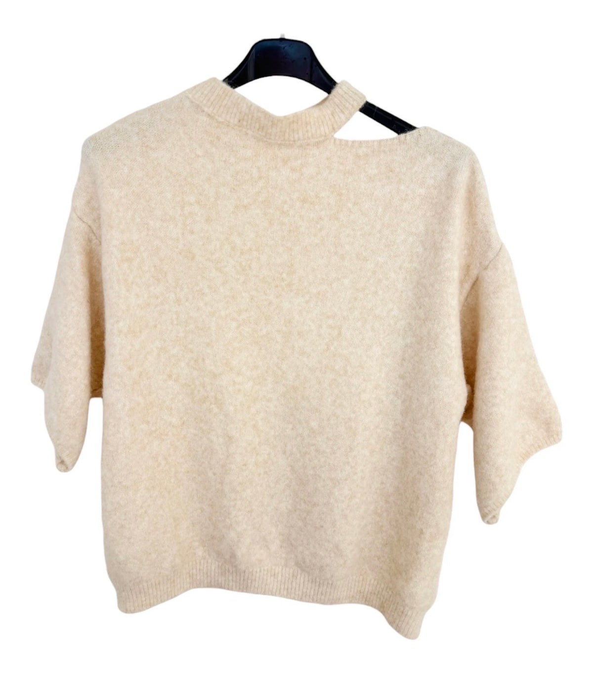 Pull épaule Beige