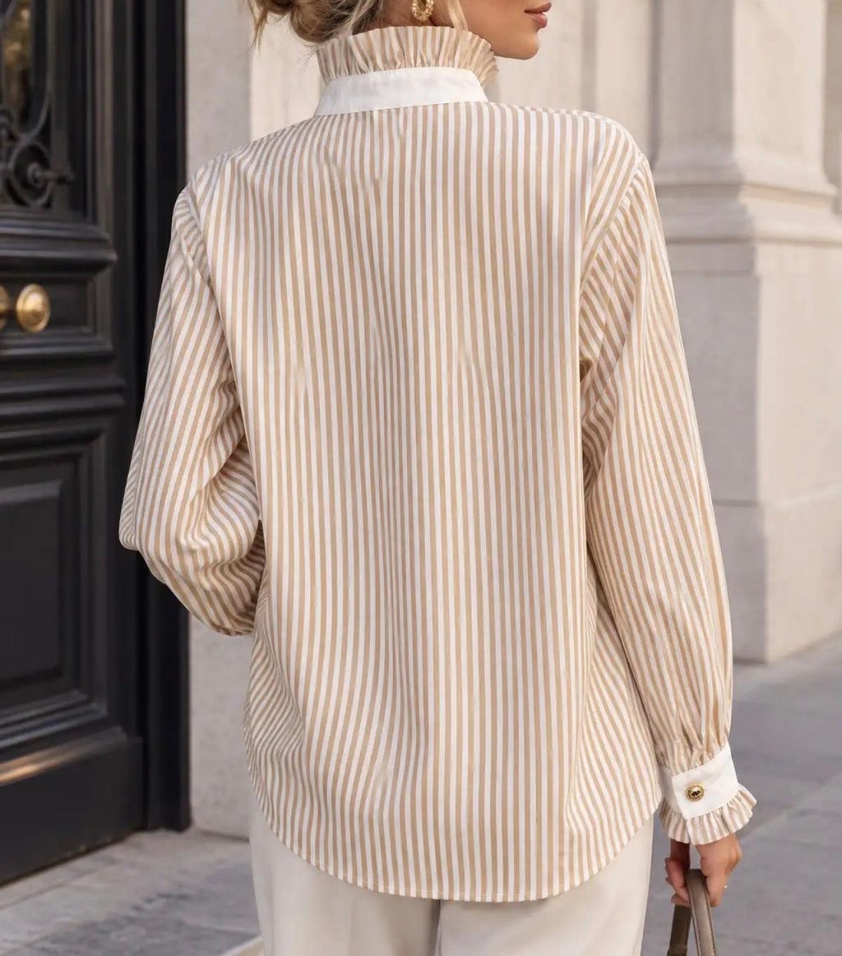 Chemise couture Beige