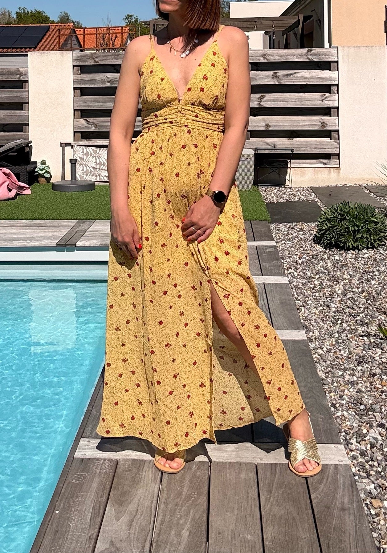 Robe Camilo Jaune