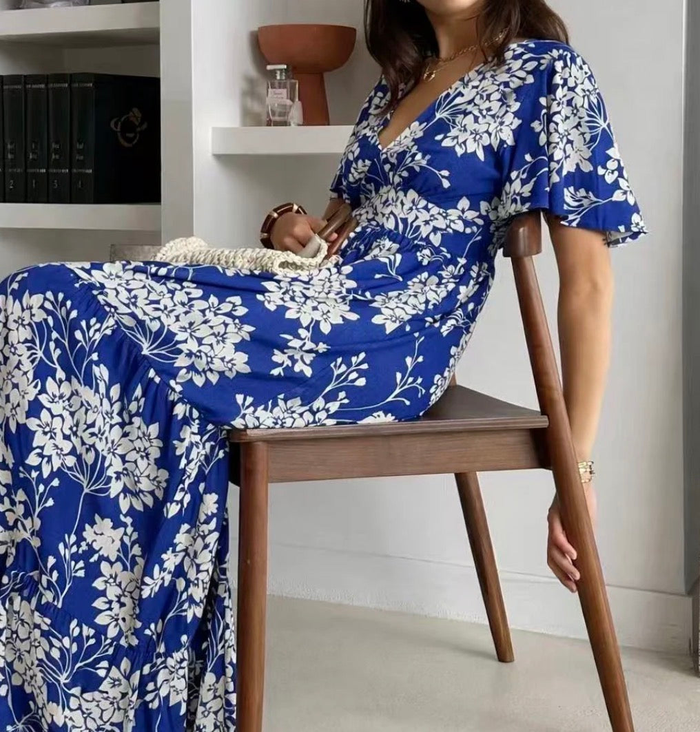 Robe Alia Bleue