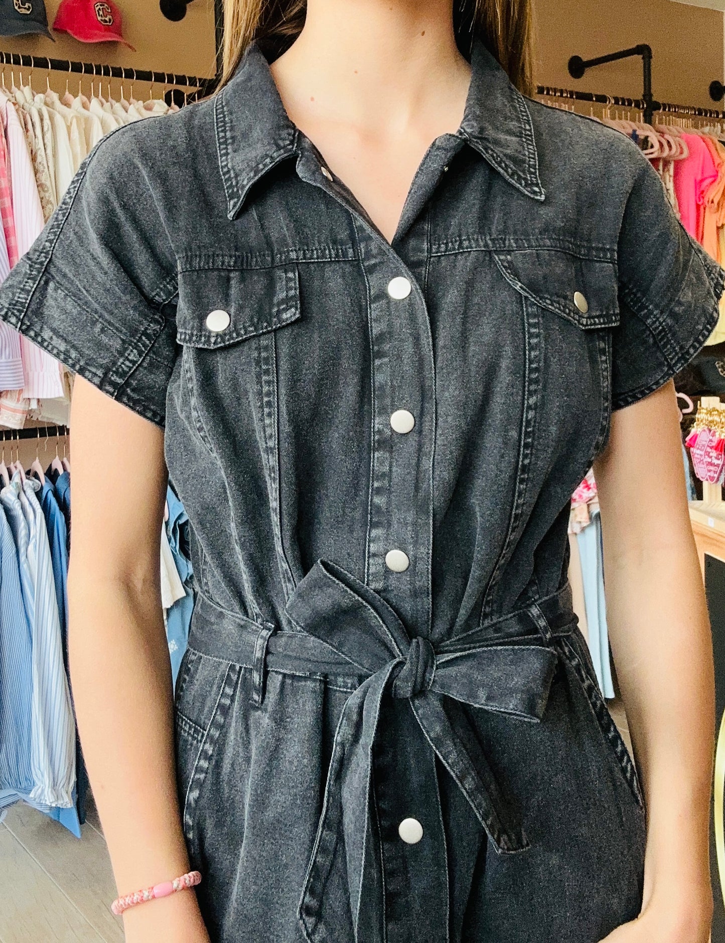 Combi-pantalon Noir