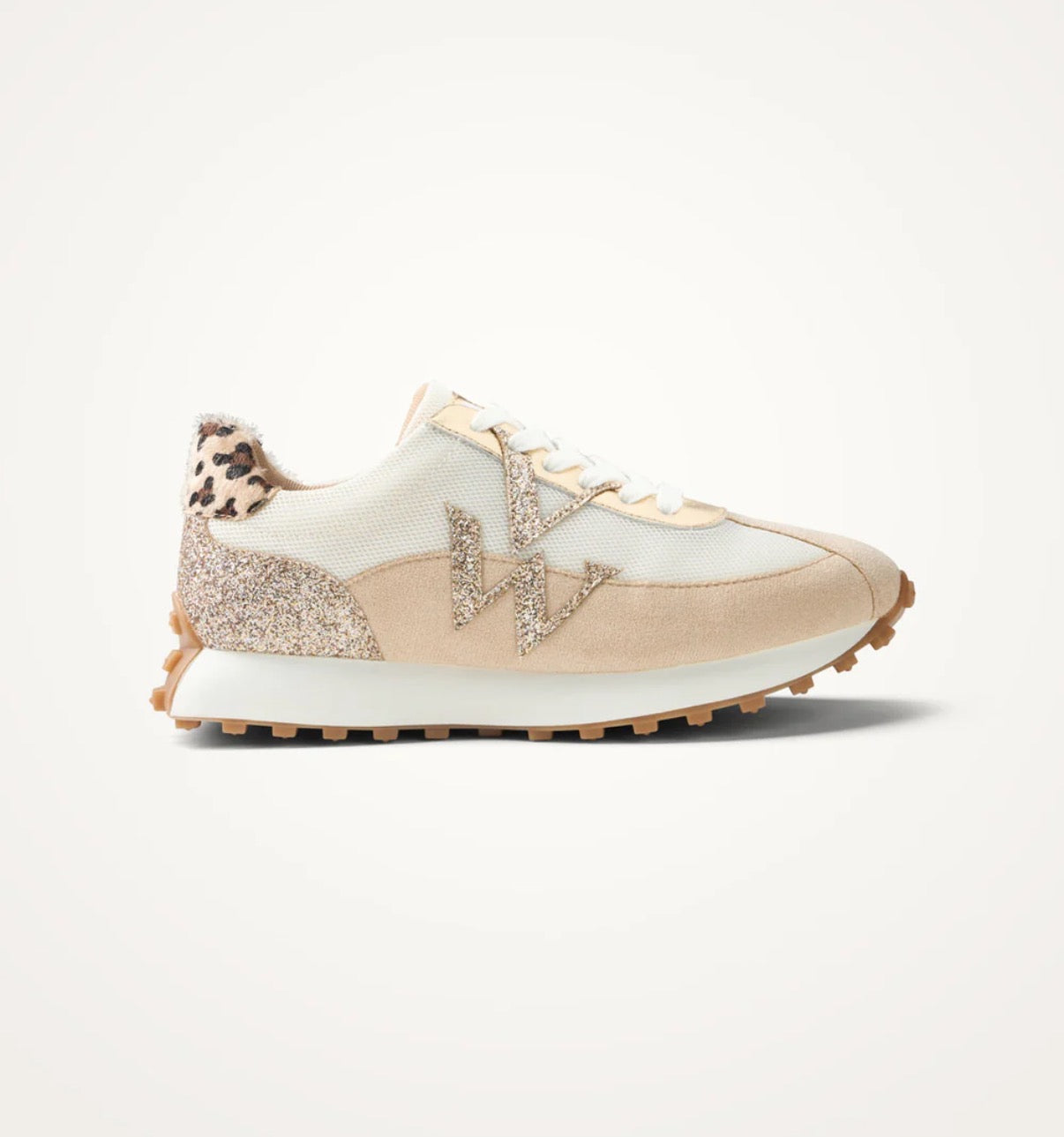 Basket Faustine Beige/Doré