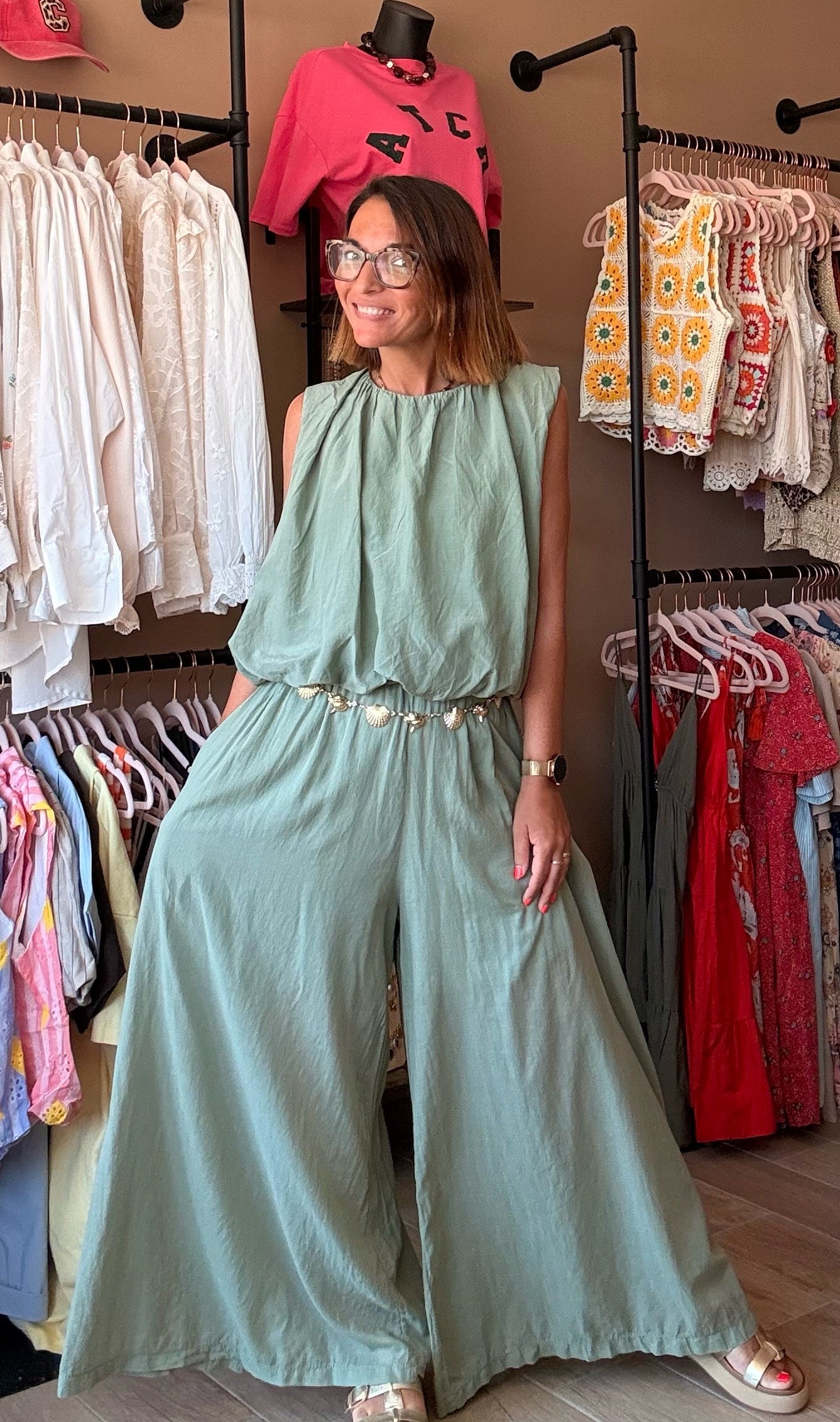 Ensemble pantalon Kaki