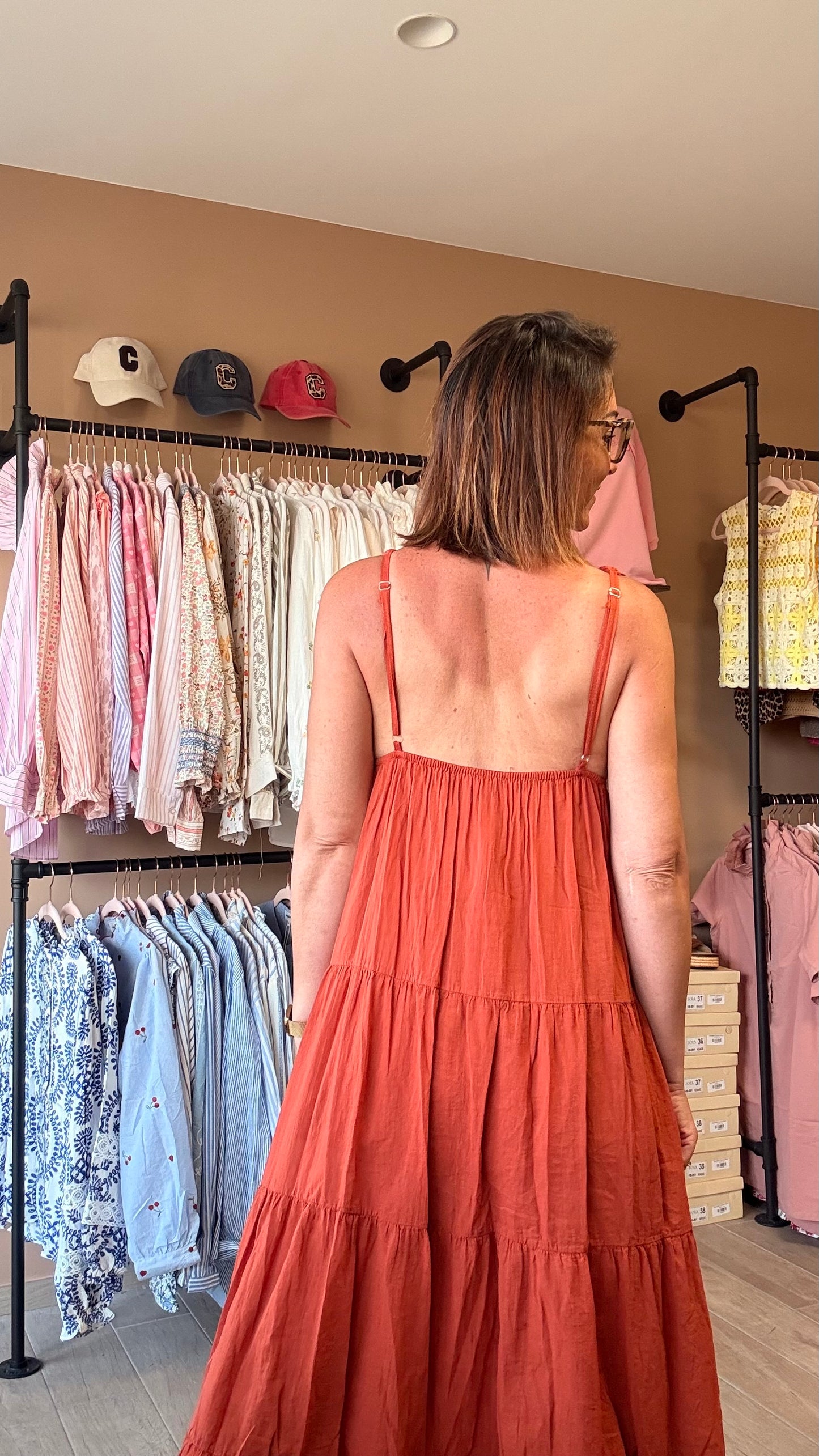 Robe Bijoux Terracotta