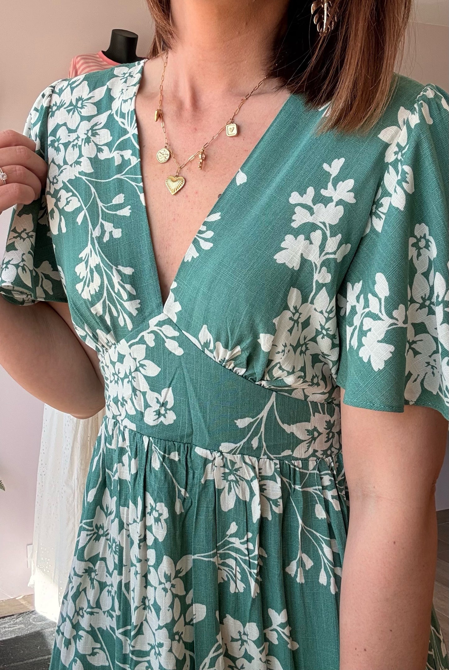 Robe Alia Vert