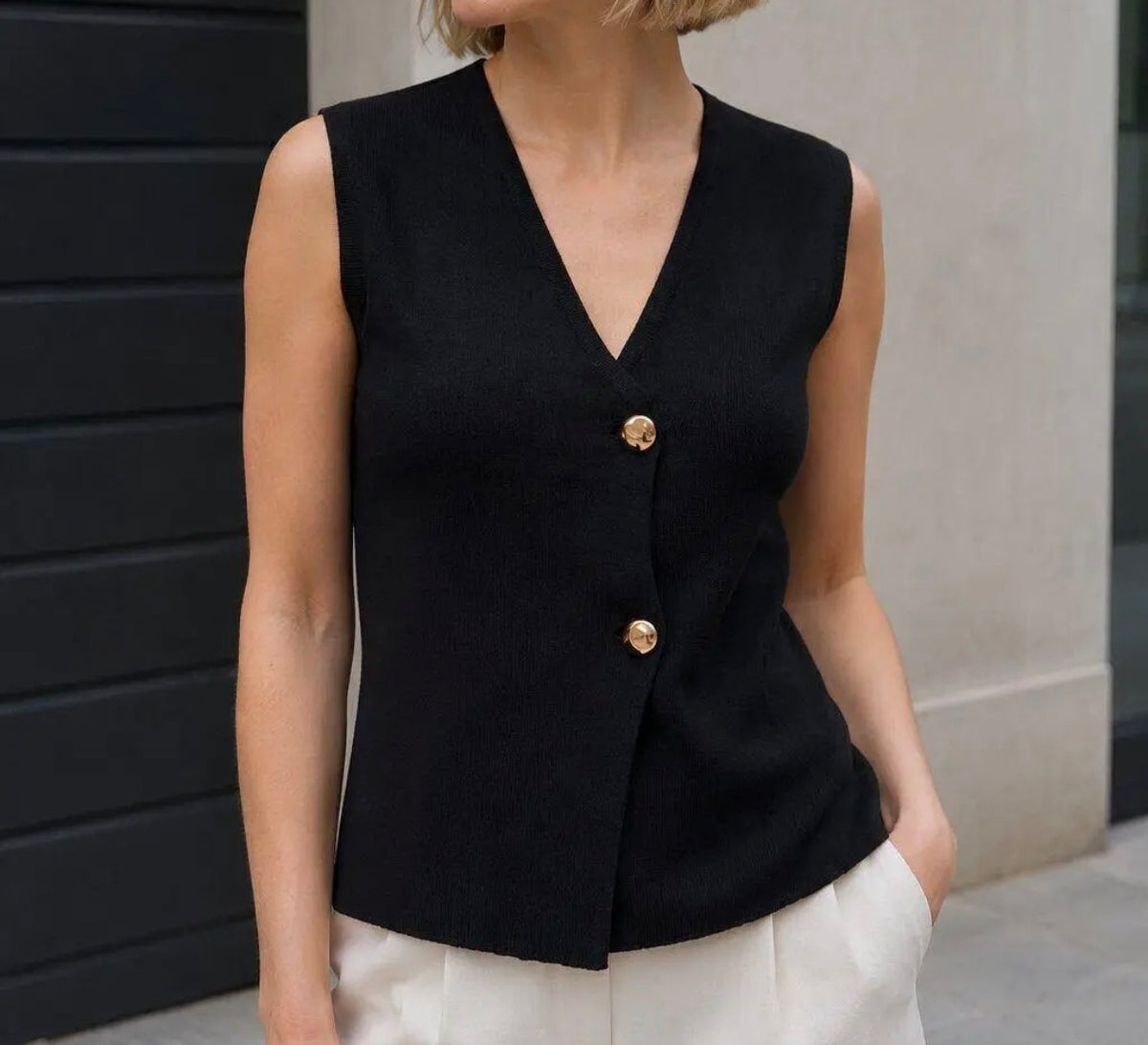 Gilet SM Noir