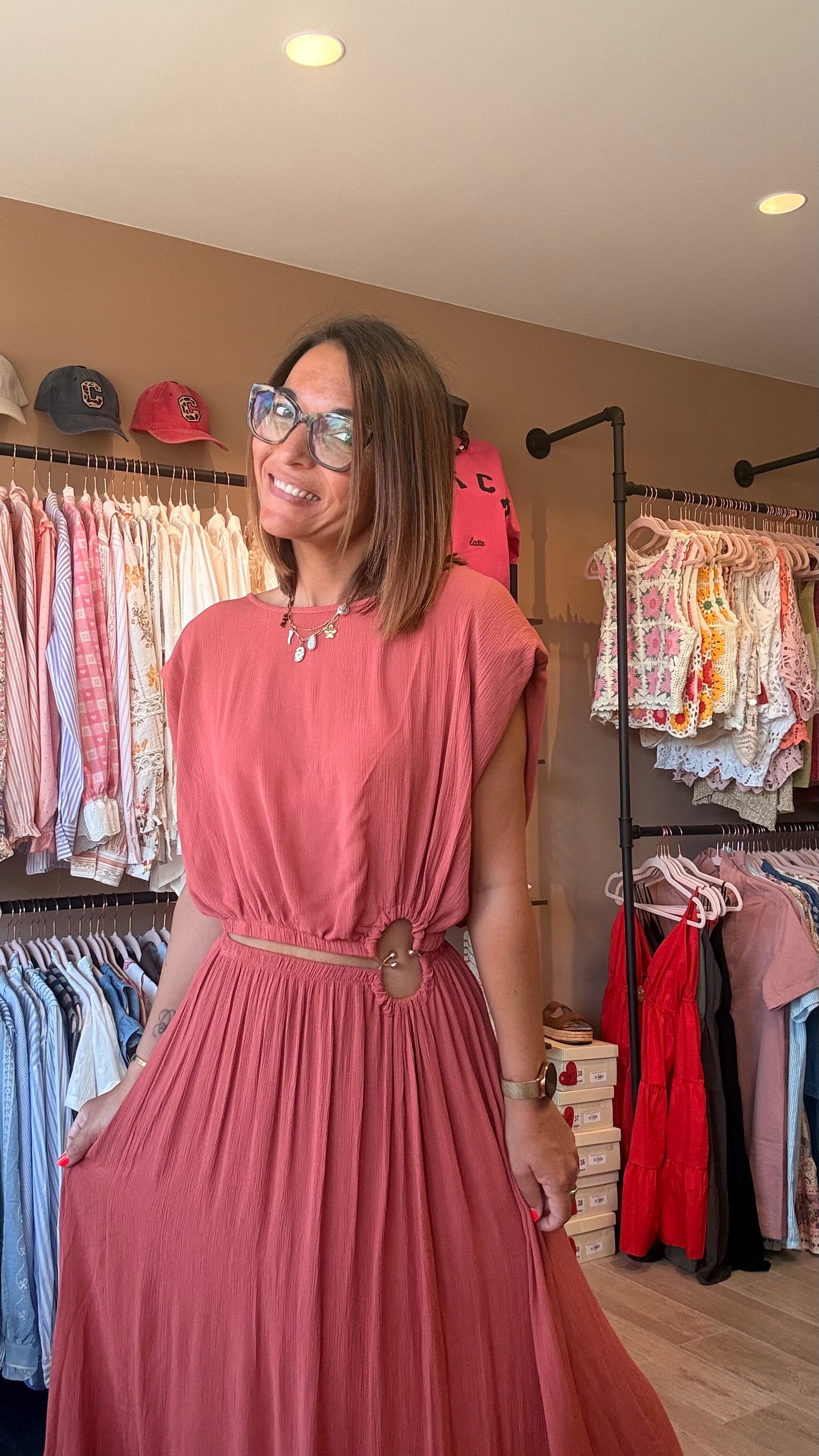 Ensemble Bijoux Corail
