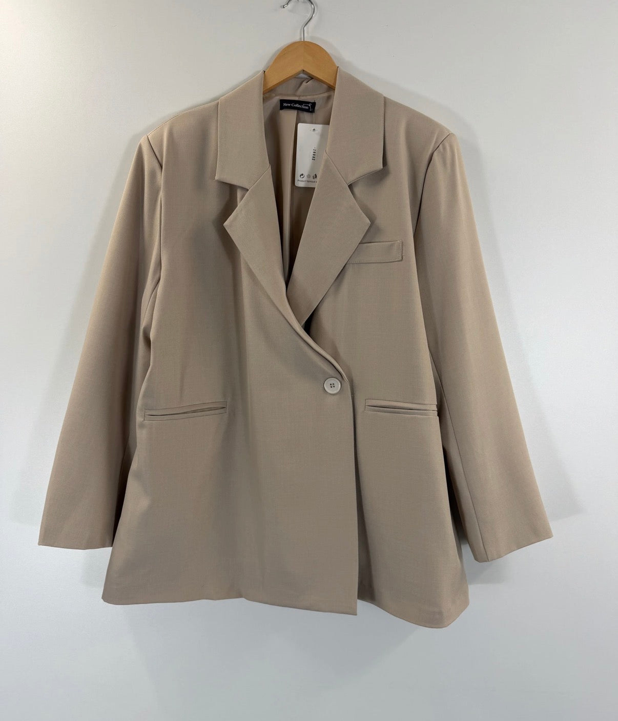 Blazer Oversize Beige