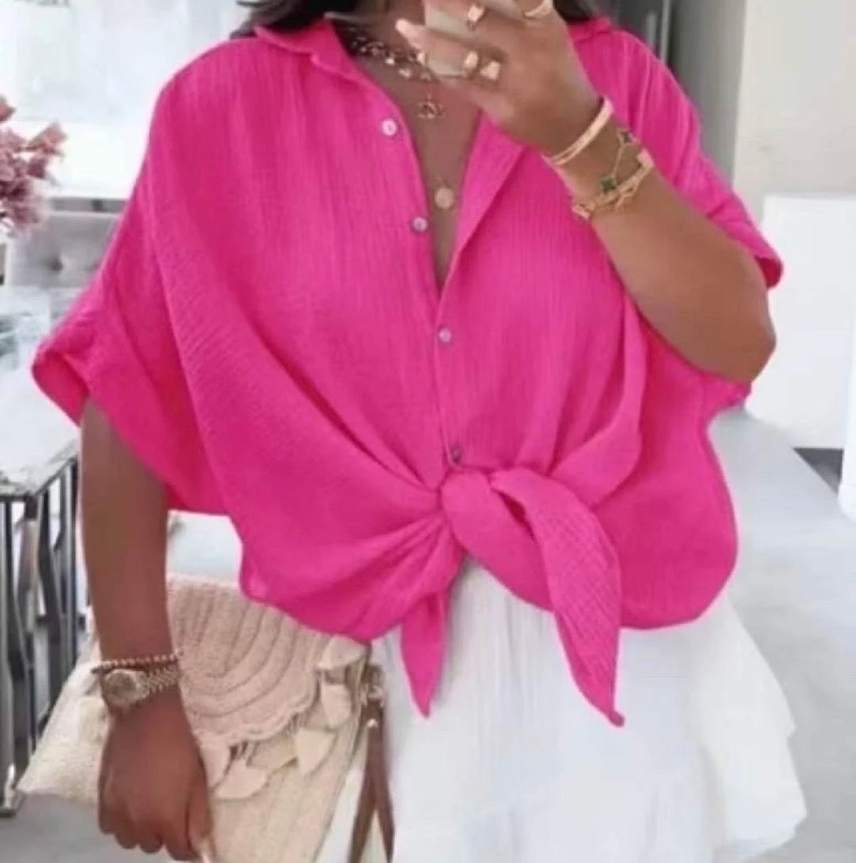 Chemise GDC Fushia