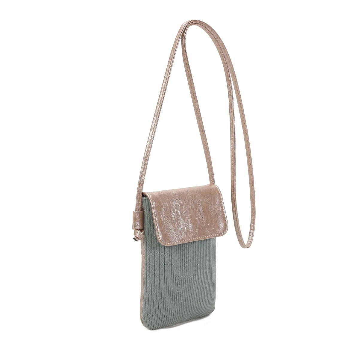 Pochette téléphone Bi Celadon