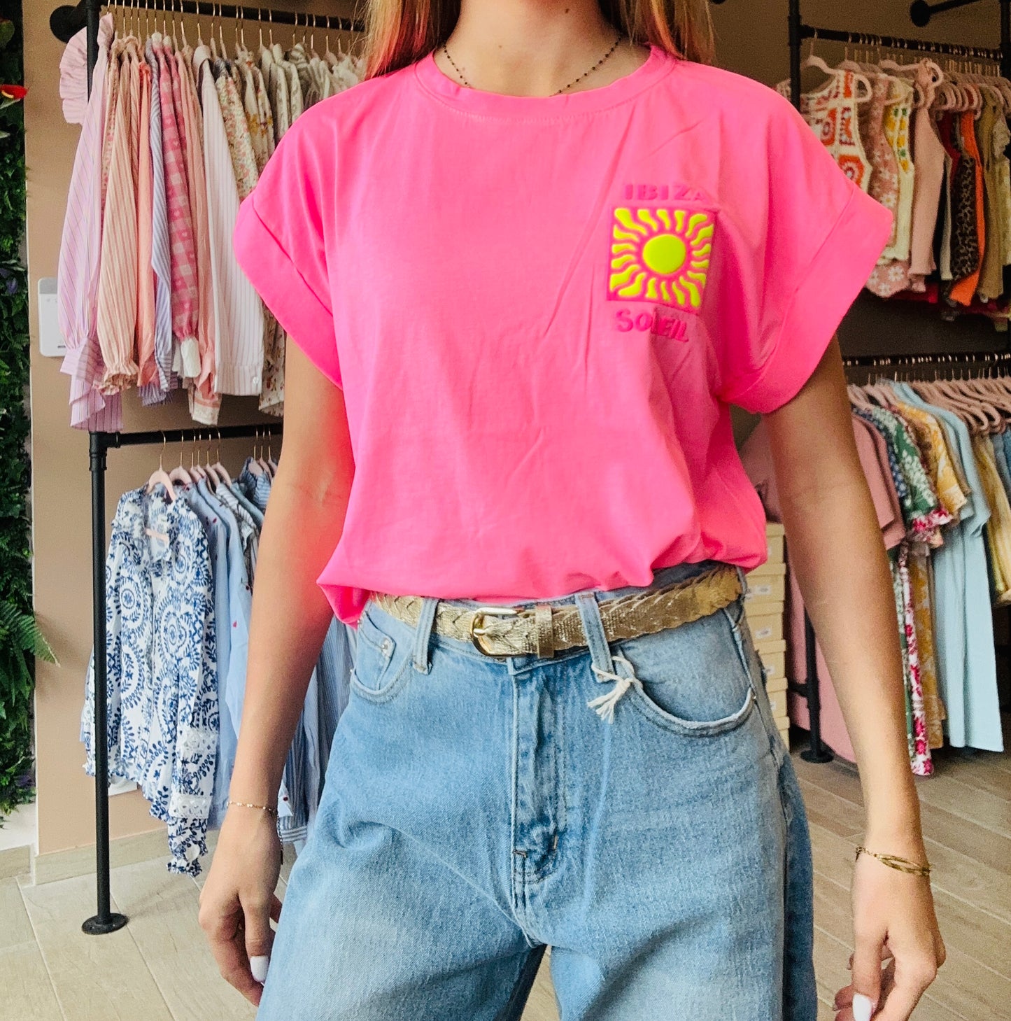 Tee shirt Ibiza Rose