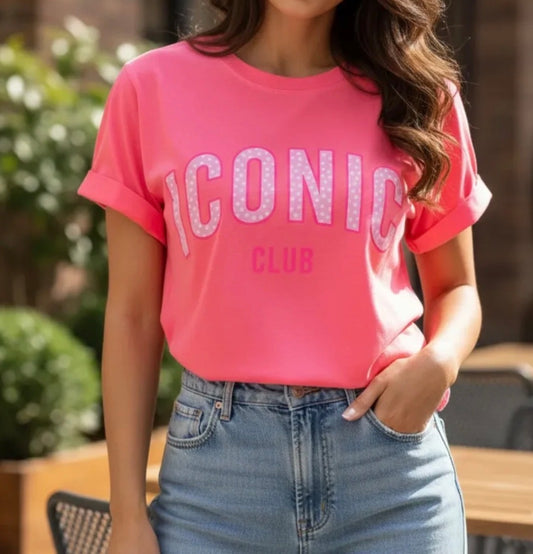 Tee Shirt Corail ICONIC pois