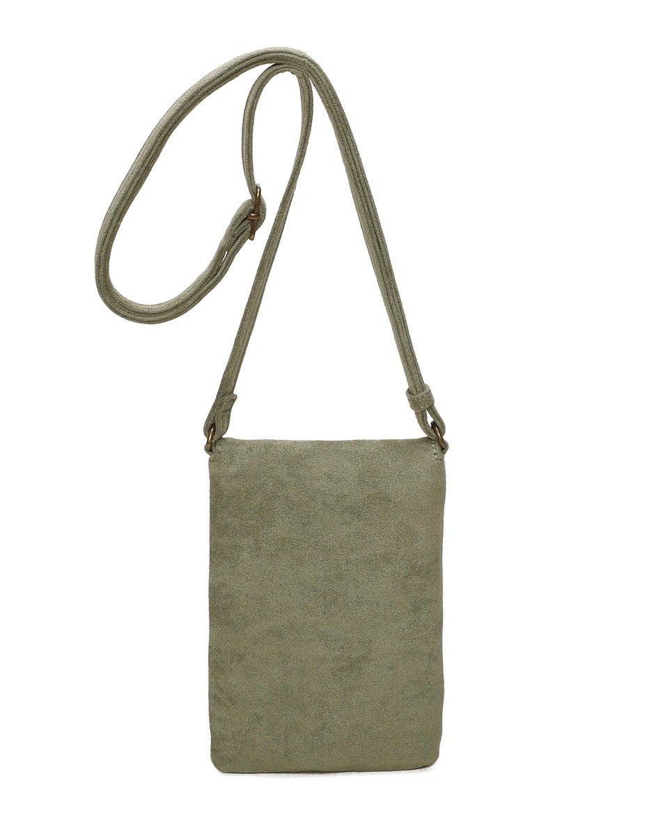 Pochette téléphone Kaki