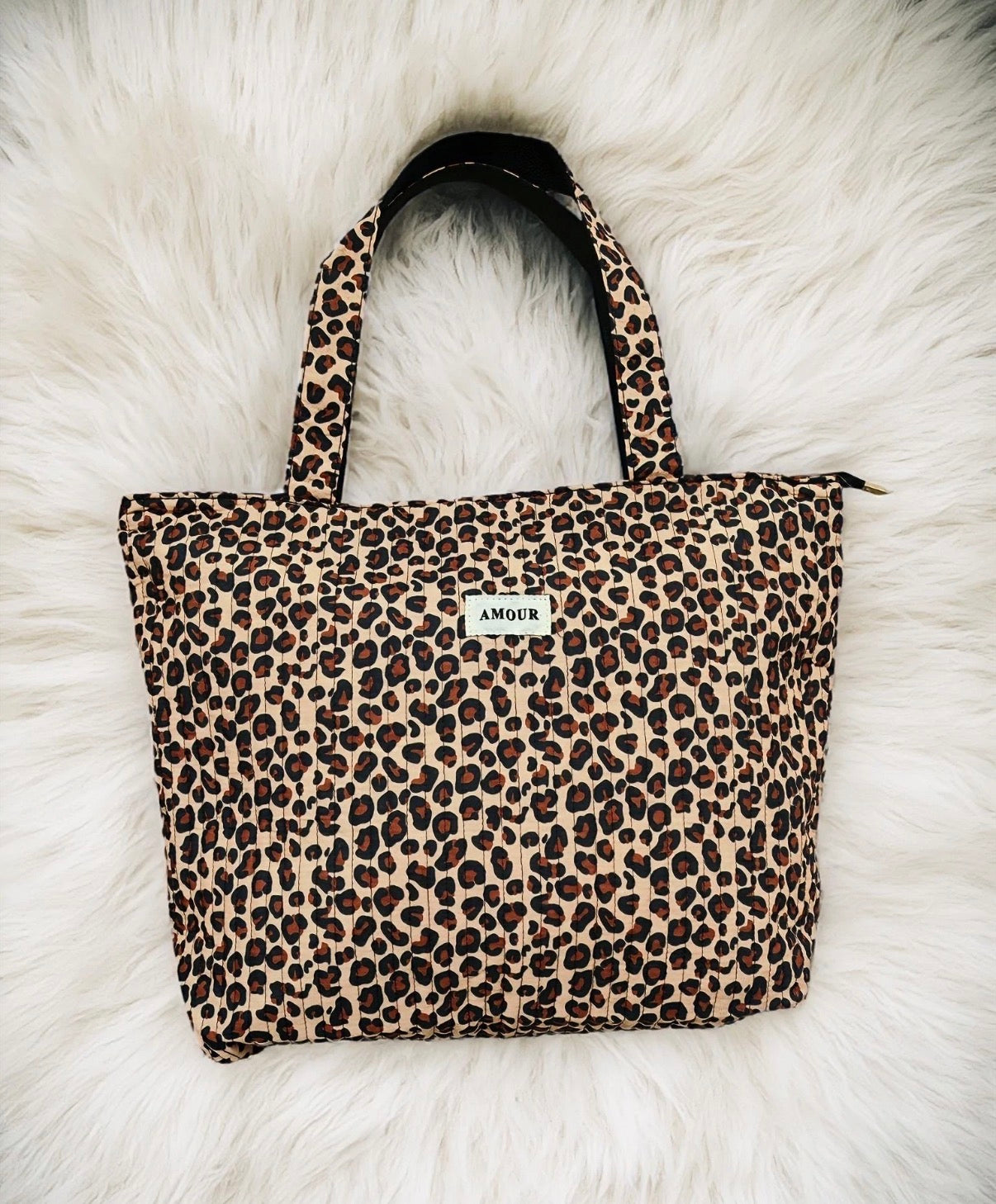 Sac Cabas Léopard
