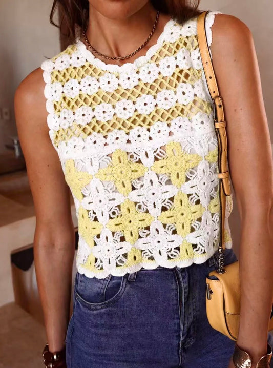 Top Elvianne Jaune