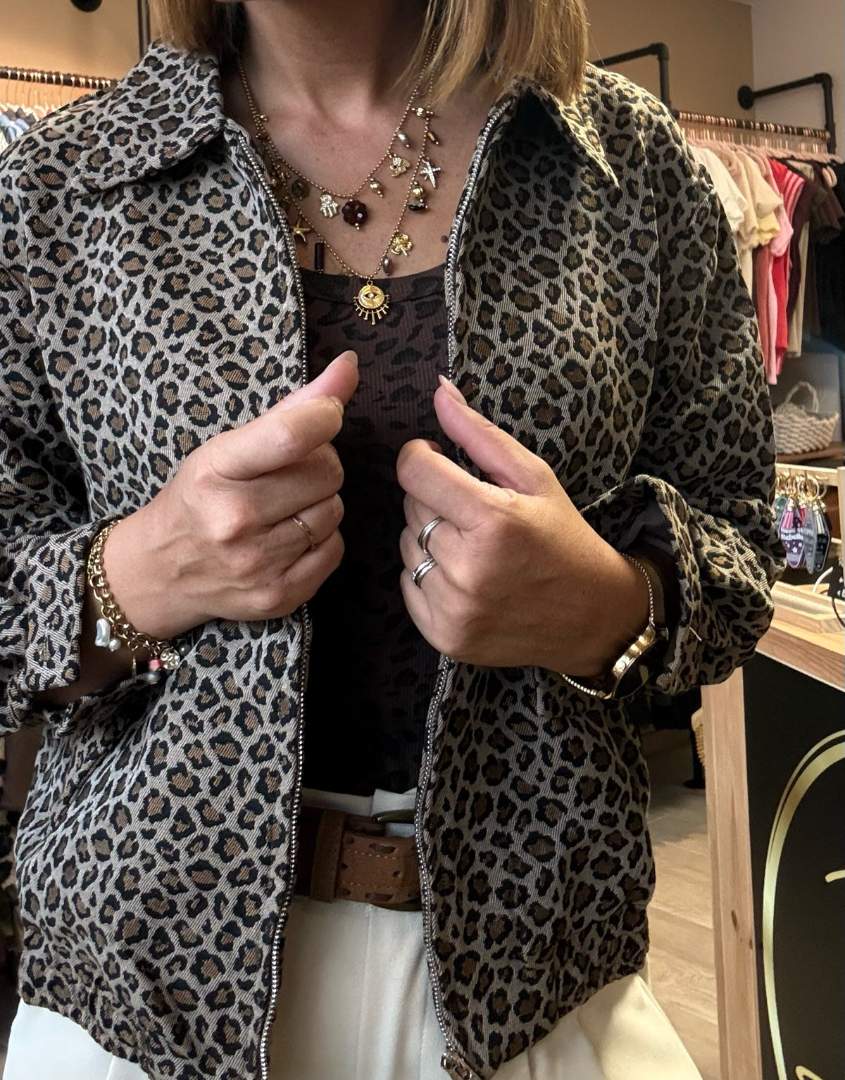 Veste Léopard