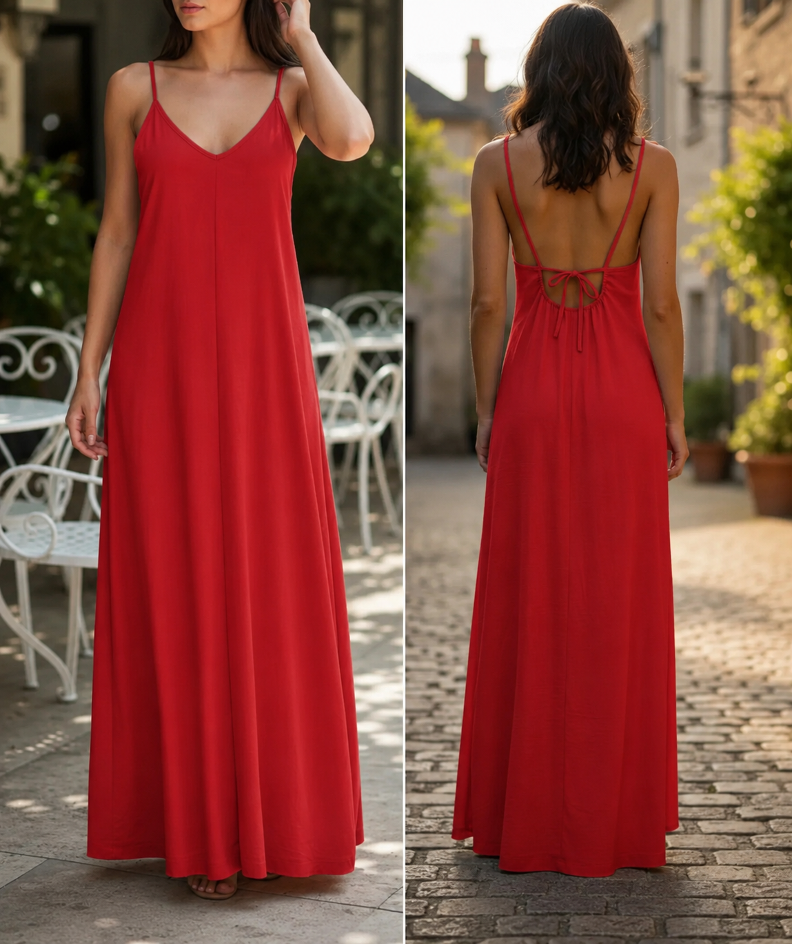 Robe longue Cordon Rouge