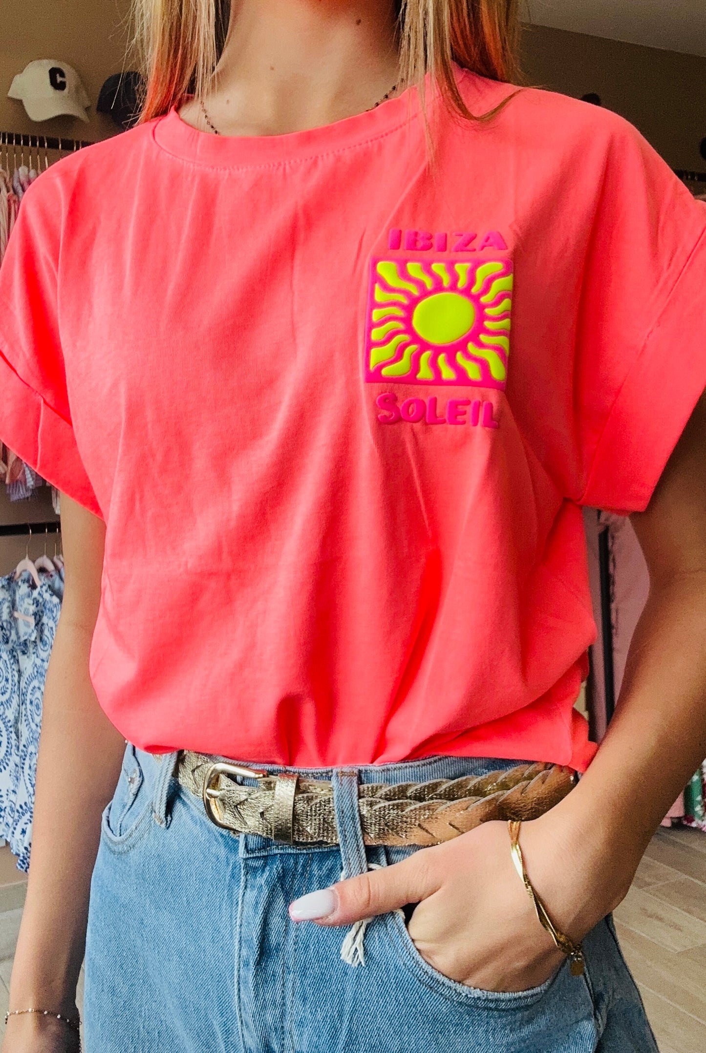 Tee shirt Ibiza Corail